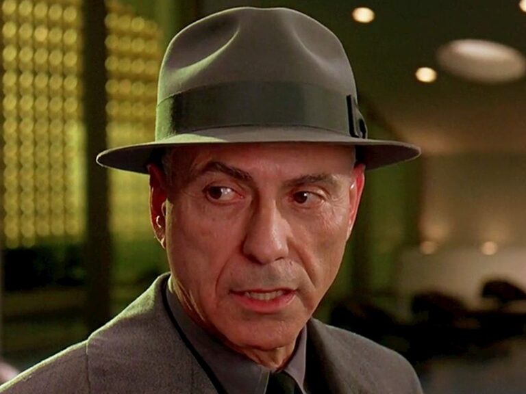 Movie still of Alan Arkin as Detective Hugo in Gattaca (1998)