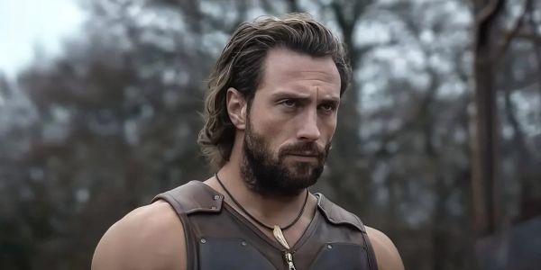 Movie still of Aaron Taylor-Johnson as Sergei Kravinoff / Kraven in Kraven the Hunter (2024)