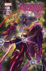 Cover artwork of All-New All-Different Avengers #10 by Alex Ross