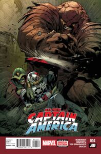 Cover artwork of All-New Captain America #4 by Stuart Immonen