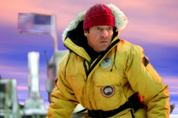 Dennis Quaid as Professor Jack Hall in the sci-fi movie The Day After Tomorrow (2004)