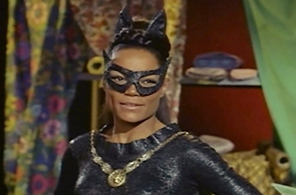  Eartha Kitt as Catwoman in the 1960s Batman TV series