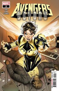 Avengers Beyond #2 cover artwork by Greg Land, Frank D'Armata