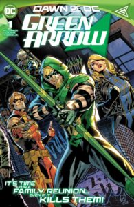 Green Arrow #1 cover artwork by Sean Izaakse, Romulo Fajardo Jr.