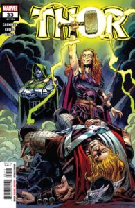 Thor #33 cover artwork by Nic Klein