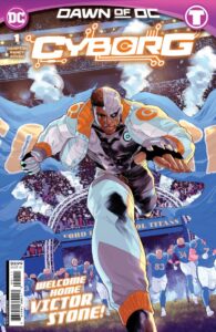 Cyborg #1 cover artwork by Edwin Galmon