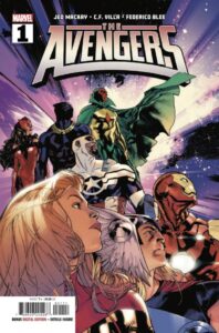 The Avengers #1 cover artwork by Stuart Immonen