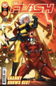 The Flash #799 cover artwork by Taurin Clarke