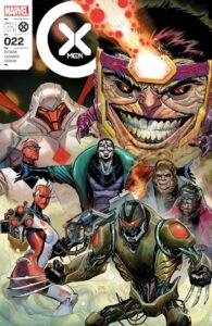 X-Men #22 cover artwork by Joshua Cassara