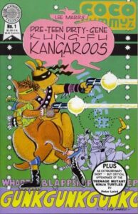 Cover of Pre-Teen Dirty-Gene Kung-Fu Kangaroos #1 (1986) by Lee Marrs
