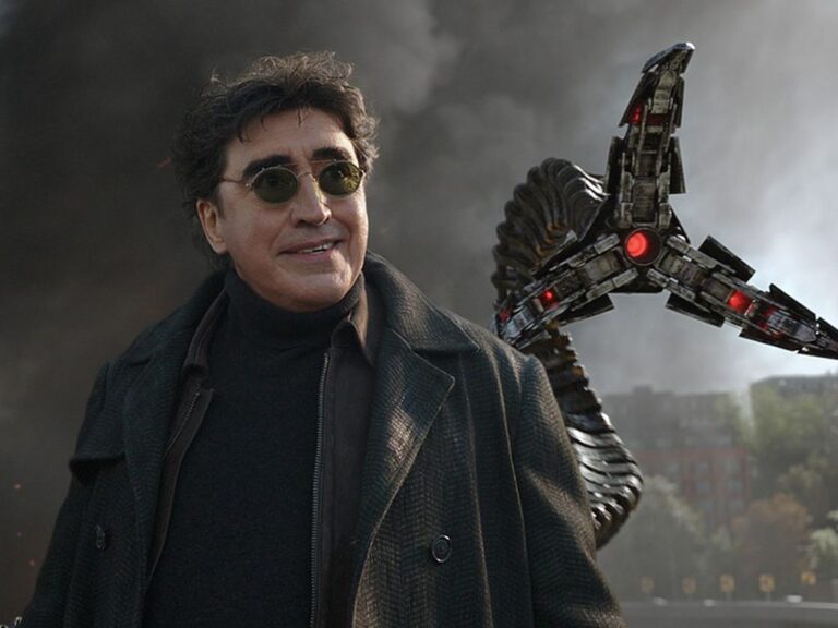 Movie still of Alfred Molina as Dr. Otto Octavius / Doc Ock in Spider-Man: No Way Home (2021)