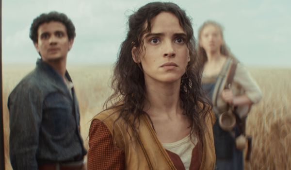 Television still of Adria Arjona as Bix Caleen in the Andor: A Star Wars Story