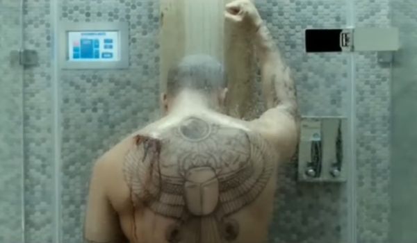 Movie still of Vin Diesel as Toorop shower in Babylon A.D. (2008)