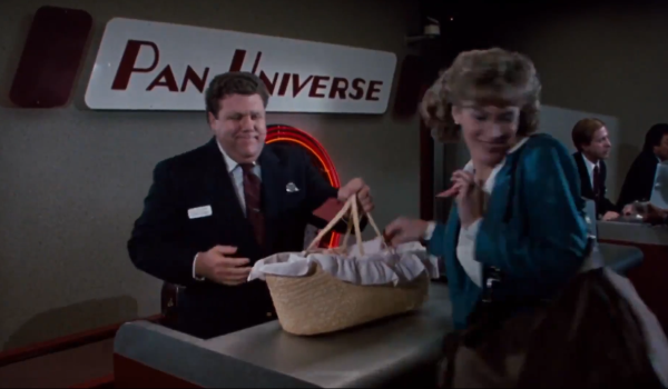 Movie still of George Wendt as Ticket Agent in Airplane II: The Sequel (1985)