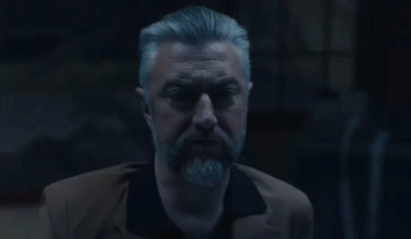 Television still of Sean Gunn as Maxwell Lord in Peacemaker