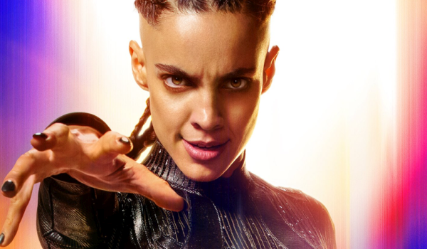 Movie still of María Gabriela de Faría as Angela Spica / The Engineer in Superman (2025)