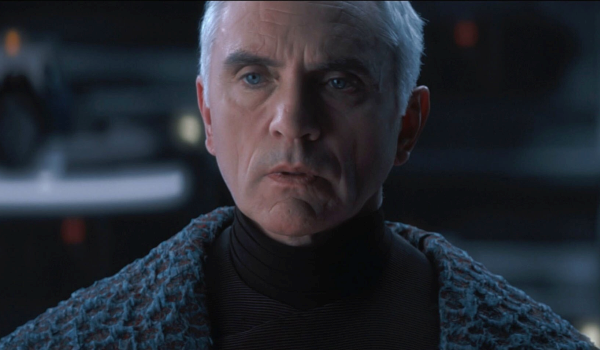 Movie still of Terence Stamp as Supreme Chancellor Finis Valorum in Star Wars: Episode I - The Phantom Menace (1999)