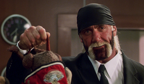 Movie still of Hulk Hogan as Man in Black in Muppets from Space (1999)