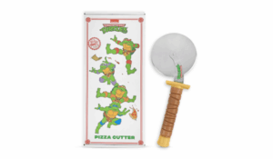 Photo of Teenage Mutant Ninja Turtle Pizza Cutter - TMNT Ninja Turtles Sword Pizza Slicer - Stainless Steel Wheel with Ergonomic Grip Handle