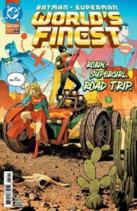 Batman / Superman: World's Finest #44 cover artwork by Lucas Meyer