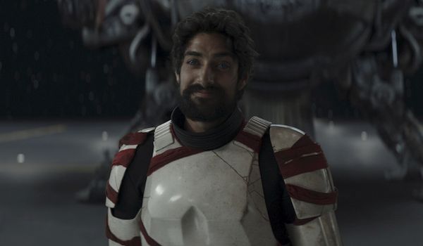 Television still of Eman Esfandi as Ezra Bridger in Star Wars: Ahsoka