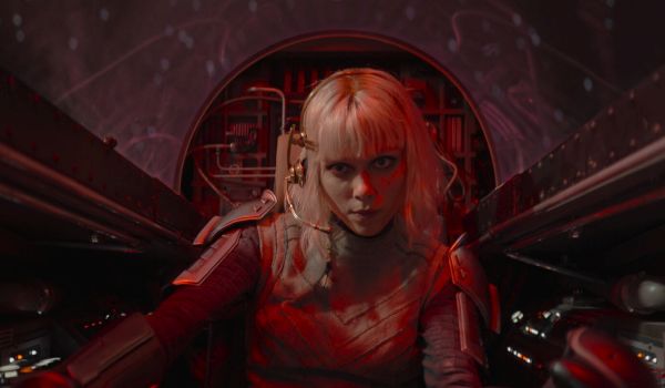Television still of Ivanna Sakhno as Shin Hati in Star Wars: Ahsoka