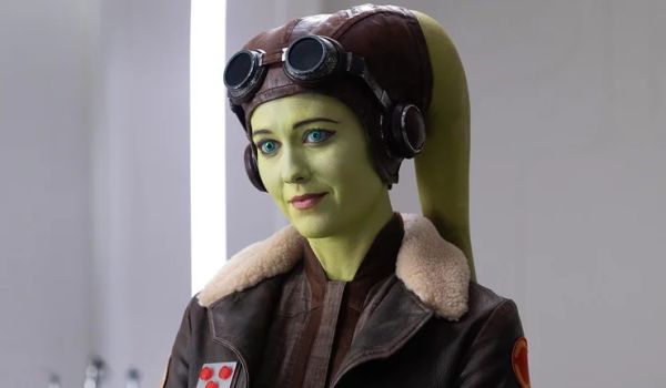 Television still of Mary Elizabeth Winstead as Hera Syndulla in Star Wars: Ahsoka
