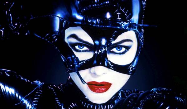 Movie poster of Michelle Pfeiffer as Selina Kyle / Catwoman in Batman Returns (1993)