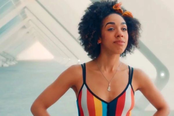 Pearl Mackie as Bill Potts in Doctor Who