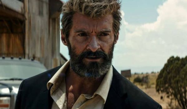 Movie still of Hugh Jackman as Logan / Wolverine / X-24 in the sci-fi movie Logan (2017)
