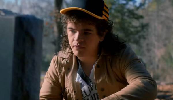 Television still of Gaten Matarazzo as Dustin Henderson in the sci-fi show Stranger Things