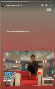 Instagram Celia Rose Gooding says goodbye to Star Trek: Strange New Worlds