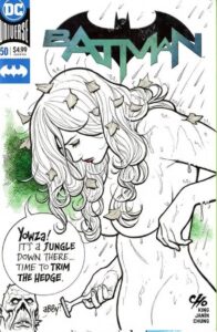 Image of Frank Cho Outrage Variant Cover Poison Ivy
