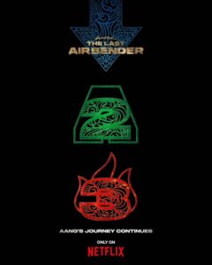 Poster for Avatar: The Last Airbender season 2 & 3