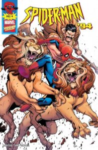Spider-Man '94 #4 cover comic book artwork by Nick Bradshaw