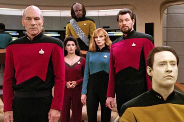 Television still of Star Trek: The Next Generation