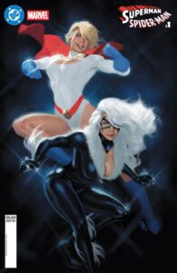 Superman and Spider-Man 2026 DC Marvel crossover comic cover variant by David Talaski