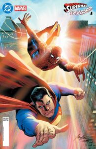 Superman and Spider-Man 2026 DC Marvel crossover comic cover variant by Rafael Albuquerque