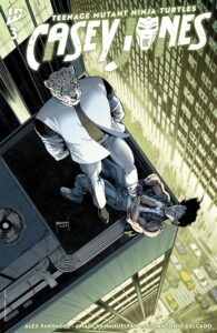Teenage Mutant Ninja Turtles: Casey Jones #3 cover comic book artwork by Amancay Nahuelpan