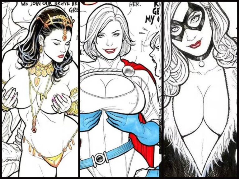 The Best New Frank Cho Sexy Outrage Parody Covers Revealed