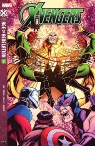 X-Vengers #3 cover comic book artwork by Netho Diaz
