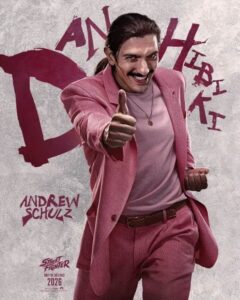 Andrew Schulz as Dan Hibiki in Street Fighter (2026)