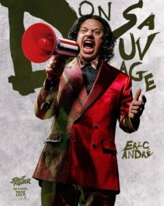 Eric André as Don Sauvage in Street Fighter (2026)
