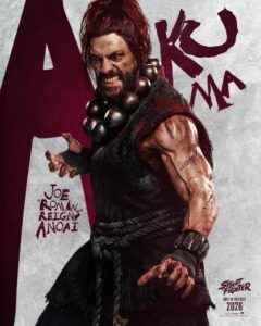 Joe Anoa'i as Akuma in Street Fighter (2026)