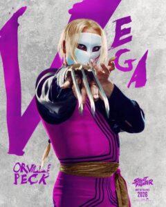 Orville Peck as Vega in Street Fighter (2026)