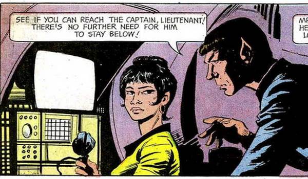 Star Trek #2 (1968): Comic Panel by Nevio-Zeccara