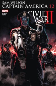 Cover artwork of Captain America: Sam Wilson #12 by Daniel Acuiia