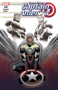 Cover artwork of Captain America: Sam Wilson #18 by Daniel Acuna