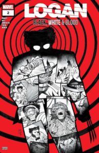 Logan: Black, White & Blood #2 cover comic book artwork by Stephen Mooney