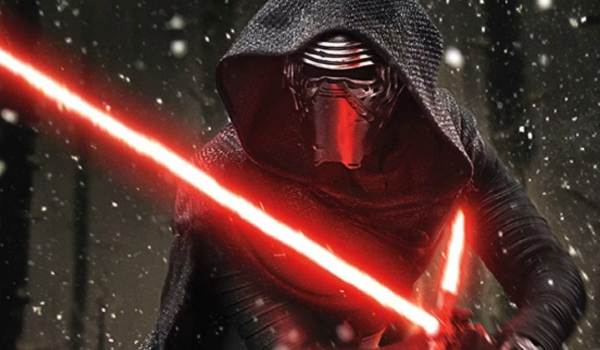 Screenshot of Adam Driver as Kylo Ren in Star Wars: Episode VII - The Force Awakens (2015)